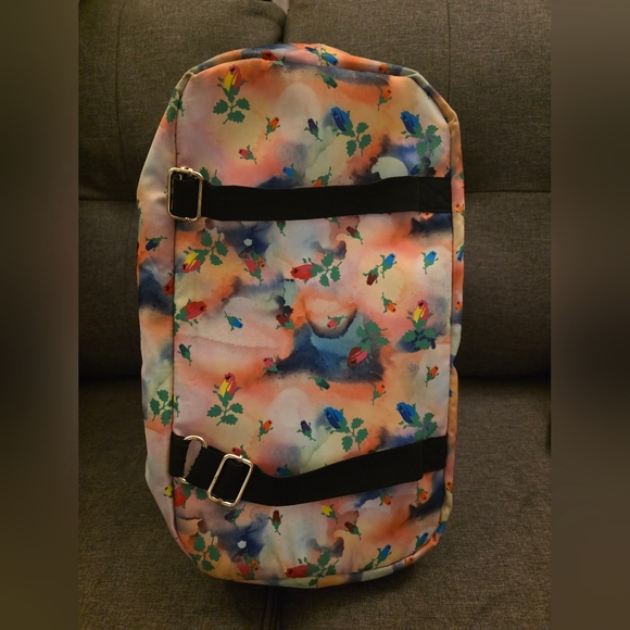 Betsey Johnsin Floral Quilted Weekender Bag - Picture 3 of 8